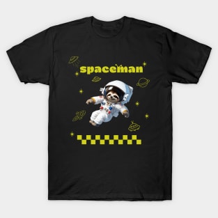 Sloth Spaceman T-Shirt